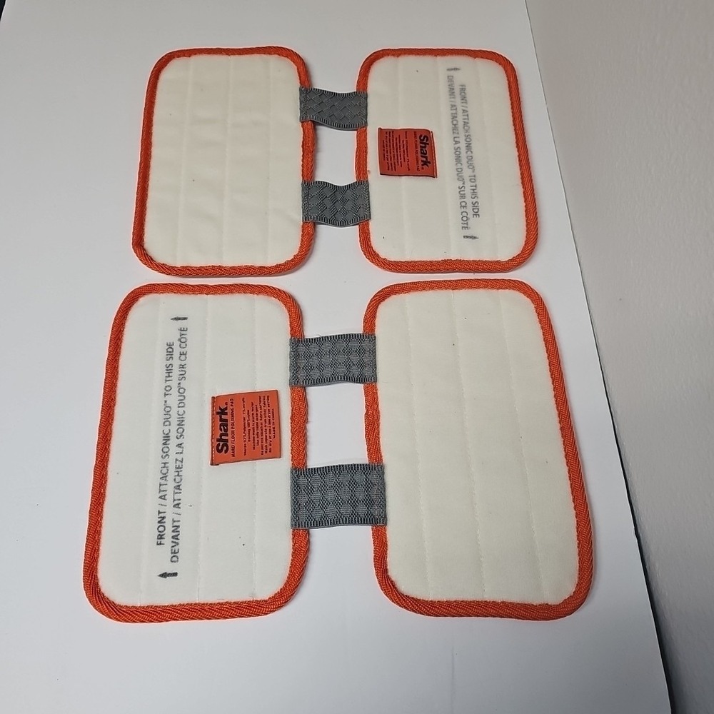 7 Shark Sonic Duo Hard Floor Carpet Cleaning & Polishing Replacement Pads - Picture 9 of 9